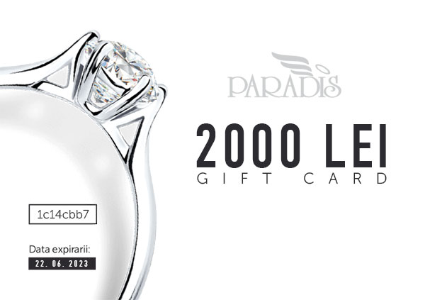 Gift Certificate 2000 Lei