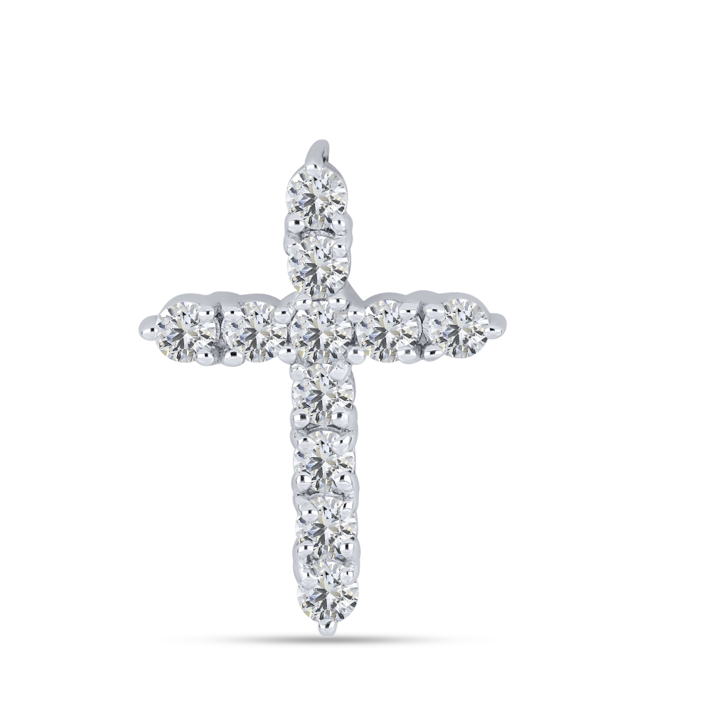 Pandantiv din argint  cu pietre Cubic Zirconia Incolor