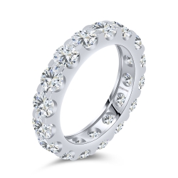 Inel din argint  cu pietre Cubic Zirconia Incolor