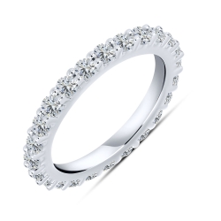 Inel din argint  cu pietre Cubic Zirconia Incolor