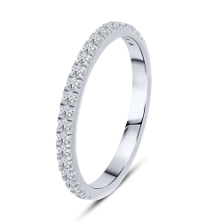 Inel din argint  cu pietre Cubic Zirconia Incolor