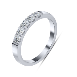 Inel din argint  cu pietre Cubic Zirconia Incolor
